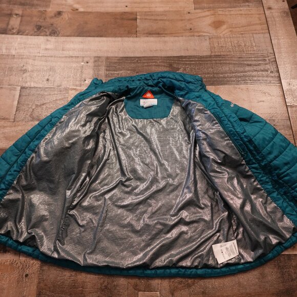 Columbia Morning Light II Insulated Omni-Heat Jacket women's small teal blue - Picture 12 of 16